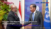 Pertemuan Bilateral dengan Presiden Majelis Umum PBB, Jokowi Dorong Penyelesaian Situasi di Palestina