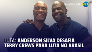 Anderson Silva desafia Terry Crews para luta no Brasil