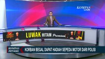 Momen Casis Bintara Polri Korban Begal Dapat Hadiah Sepeda Motor dari Polisi