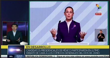 Último debate presidencial en México tuvo la audiencia más alta