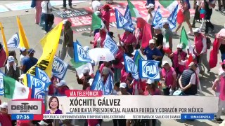 Xóchitl Gálvez habla de su participación en el tercer debate presidencial