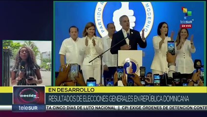 Télécharger la video: Con el 57.51% Luis Abinader resultó vencedor en los comicios presidenciales