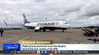 Ryanair marks record profits
