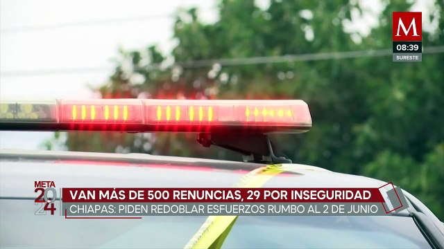 IEPC registra más de 500 renuncias de candidatos en Chiapas debido a la inseguridad
