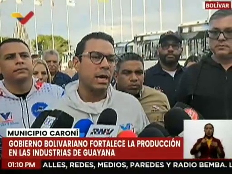 Bolívar  | CVG entregó flota de vehículos en pro de la producción industrial de Guayana