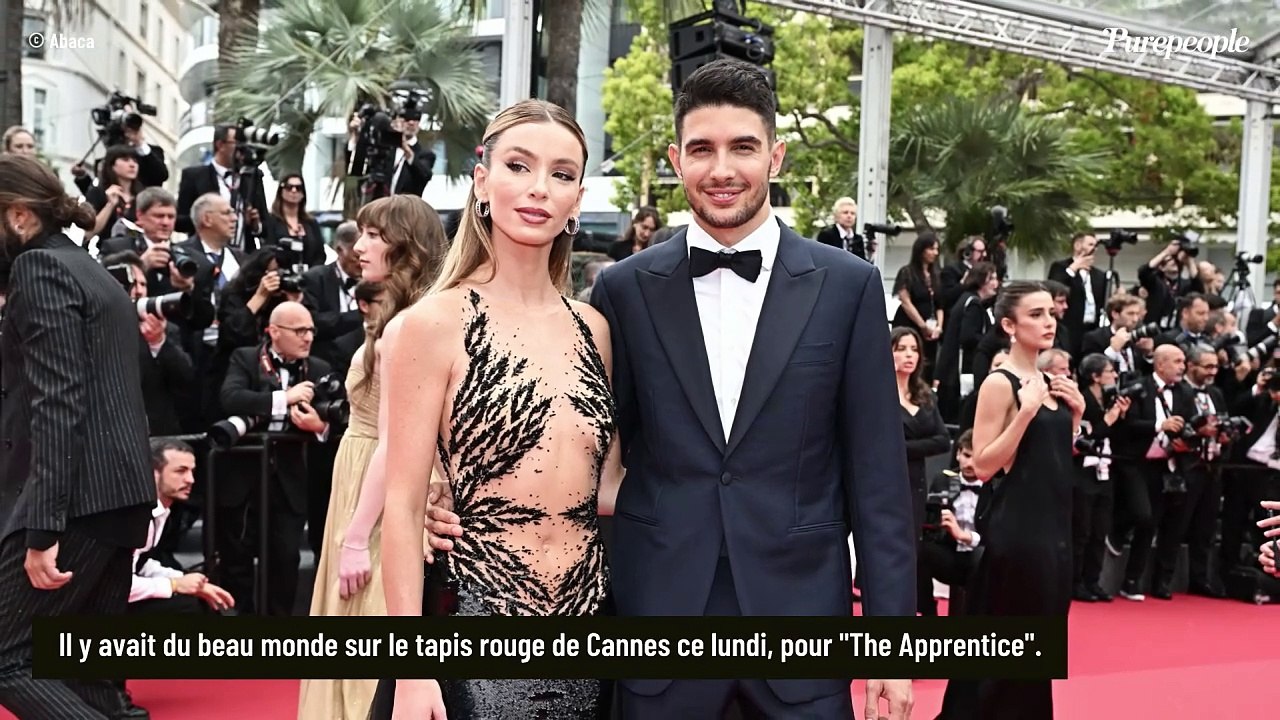 PHOTOS Esteban Ocon avec sa sublime compagne (ex-Miss) au Festival de Cannes, Flora Coquerel en robe rouge ultra fendue