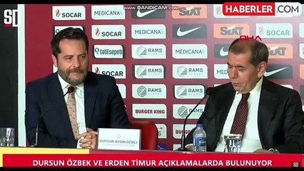 Canlı yayında ters düştüler! Dursun Özbek ile Erden Timur arasında Ali Koç anlaşmazlığı