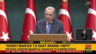 Son dakika haberi: Cumhurbaşkanı Erdoğan Kabine sonrası açıkladı: İran için 1 günlük milli yas