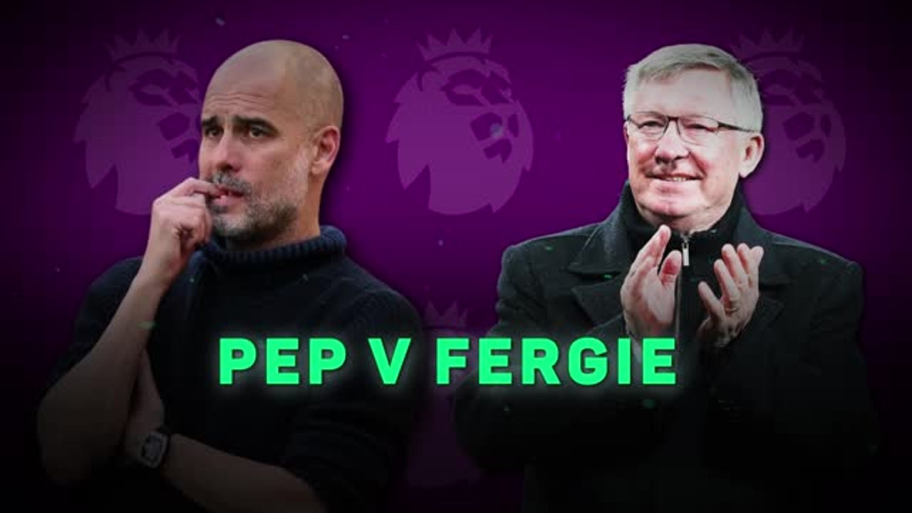 Pep Guardiola v Alex Ferguson - who's the GOAT?