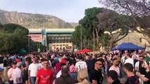 Sale la febbre rosanero nella zona dello stadio