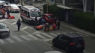 Incidente ad Ancona, due feriti gravi a Torrette
