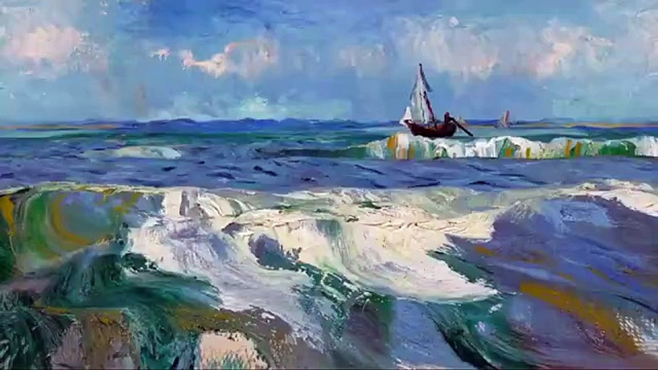 Cuadro de Van Gogh animado