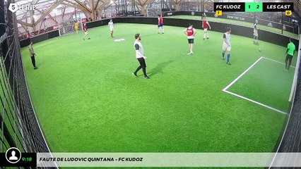 Faute de Ludovic QUINTANA - FC KUDOZ
