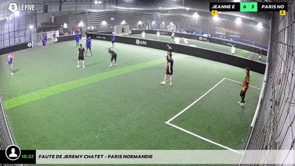 Faute de Jeremy Chatet - Paris Normandie