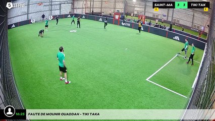 Faute de Mounir OUADDAH - Tiki Taka