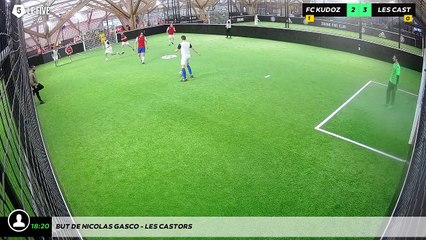 But de Nicolas GASCO - LES CASTORS