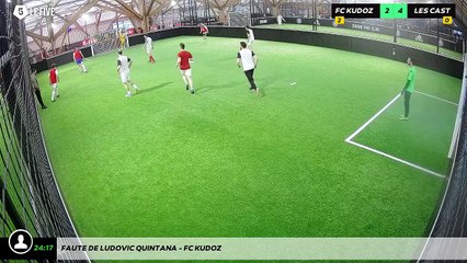 Faute de Ludovic QUINTANA - FC KUDOZ