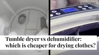 Tumble Dryer V Humidifier - Which Is Cheaper? | The Money Edit