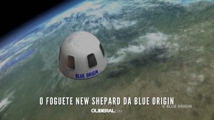 O foguete New Shepard da Blue Origin