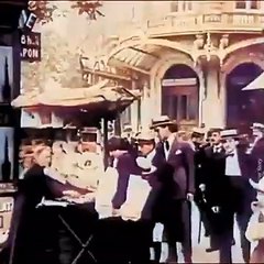 #Paris en couleur de l'année 1890-1900 .