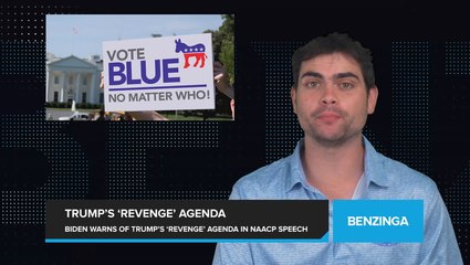 Biden Warns of Trump's Second Term 'Revenge' Agenda in NAACP Speech