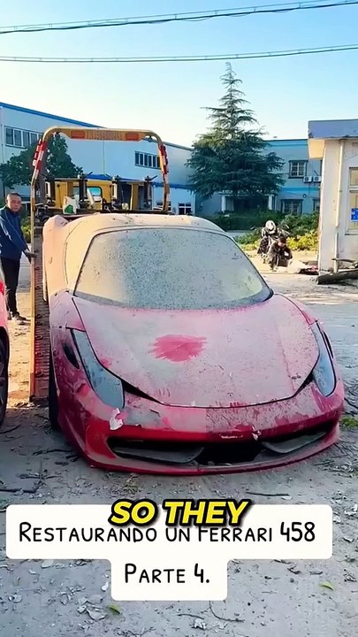 Unbelievable Ferrari Restoration