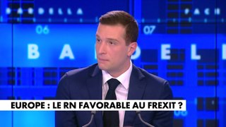 Jordan Bardella ne «souhaite pas que la France sorte de l’Union européenne, mais qu’elle défende ses intérêts»
