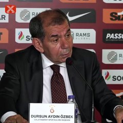 Dursun Özbek: "Mekanın sahibi oradayken gel!"