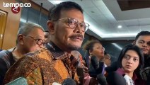 Syahrul Yasin Limpo Tak Bantah Keterangan Para Saksi dan Siap Bertanggung Jawab