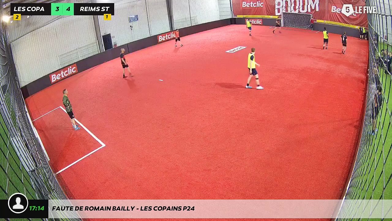 Faute de Romain Bailly - les copains P24