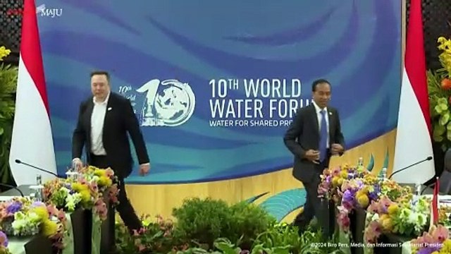 Pertemuan Presiden Jokowi dan Elon Musk di KTT World Water Forum ke-10 Bahas Transformasi Digital dan Investasi di Indonesia