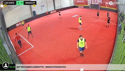 But de fabien lhermitte - Reims stadium p24