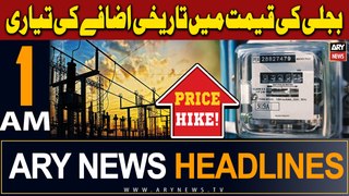 ARY News 1 AM Headlines 21st May 2024 | Govt likely to surge power tariff by Rs 3.49