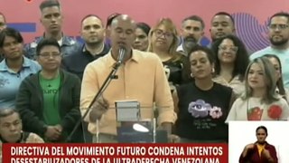 Movimiento Futuro repudia los intentos desestabilizadores de la oposición venezolana