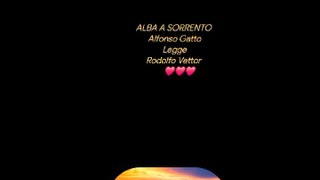 ALBA A SORRENTO  Alfonso GattoLeggeRodolfo Vettor
