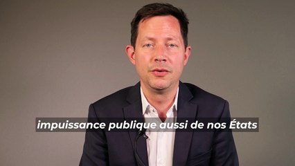 François-Xavier Bellamy, candidat aux Européennes
