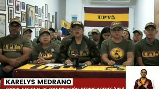 Partido UPV ratifica su compromiso y apoyo al candidato Nicolás Maduro