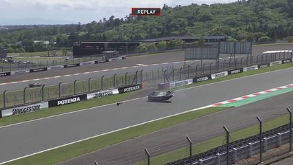 Ferrari Challenge Japan 2024 Fuji Race 1 Imada Flips