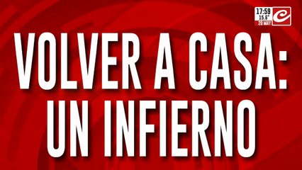 Volver a casa es un infierno: caos en Constitución por los desperfectos del Roca