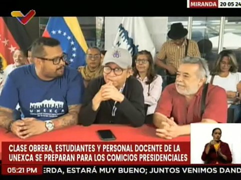 Miranda | Clase obrera del sector educativo ratifican su apoyo al candidato Nicolás Maduro