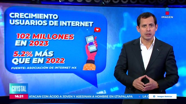 Así ha sido el crecimiento de los usuarios de internet en México