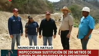 Miranda | Autoridades Nacionales inspeccionan la sustitución de tuberías del Sistema Tuy II