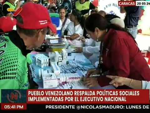 Caraqueños respaldan la gran labor realizada por el Pdte. Maduro a través del 1X10 del Buen Gobierno