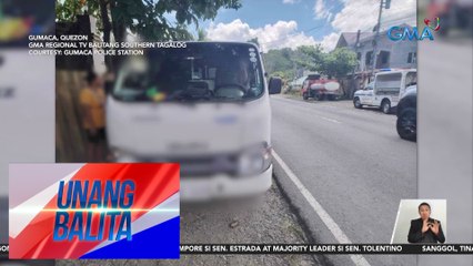 Batang lalaki, patay matapos mabundol ng delivery van | Unang Balita