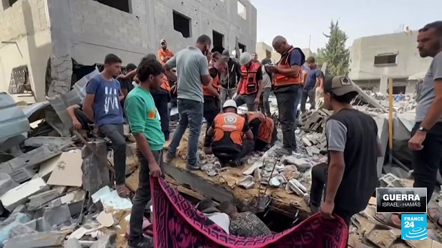 Según la ONU, más de 800.000 gazatíes han sido desplazados de Rafah por temor de escalada israelí