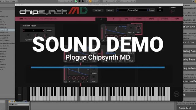 Chipsynth MD Sound Demo