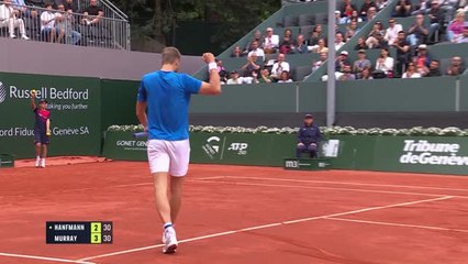 Hanfmann close to denying Murray one last Djokovic showdown