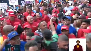 Caracas | Habitantes de la parroquia San Agustín marchan en respaldo al Pdte. Nicolás Maduro