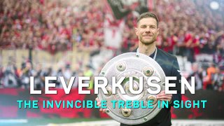 Bayer Leverkusen: two games from unbeaten treble