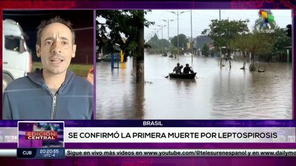 Inundaciones en Brasil provocaron cierre del aeropuerto de Porto Alegre